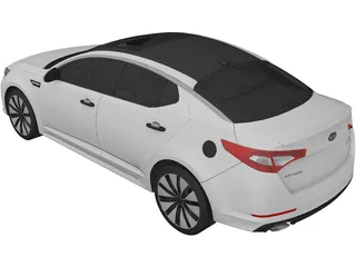 Kia Optima (2011) 3D Model