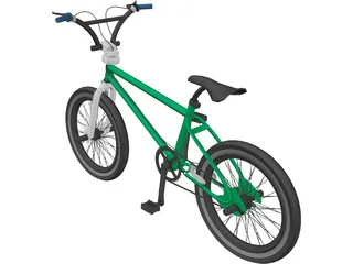 BMX Bike 3D Model