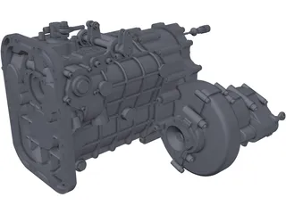 Gearbox Sadev BV SC90-20-150 EVO 3D Model