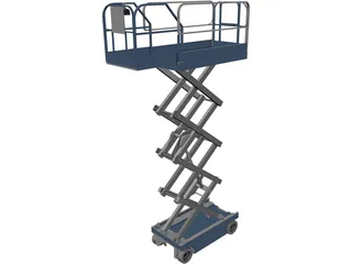 Scissor Lift 3D Model