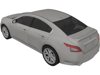 Nissan Maxima (2009) 3D Model