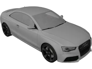 Audi RS5 Coupe (2012) 3D Model