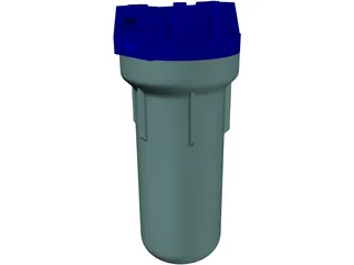 Water Filter 3D Model