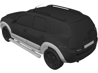 Renault (Dacia) Duster D-Cross 3D Model