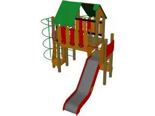 Playground Equipment 3D Model