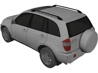 Chery Tiggo (2009) 3D Model