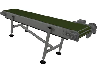 Conveyor Belt 3D Model