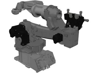 Panasonic Welding Robot TM 1800 3D Model