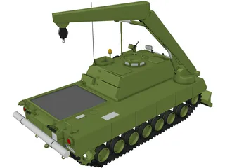 Engineer Tank 3D Model