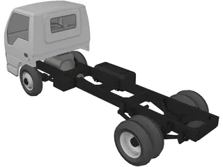 Isuzu NKR 3D Model