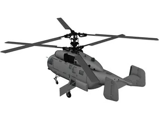 Kamov Ka-28 Helix 3D Model