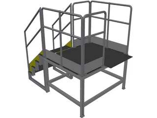 Platform 3D Model