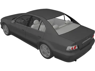 Mitsubishi Galant (2009) 3D Model