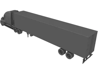 Freightliner Cascadia 3D Model