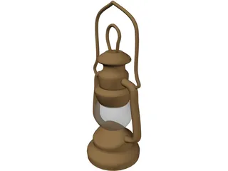 Ramadan Lantern Old 3D Model