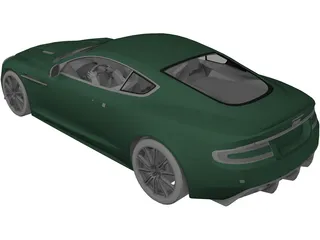 Aston Martin DBS Coupe (2006) 3D Model