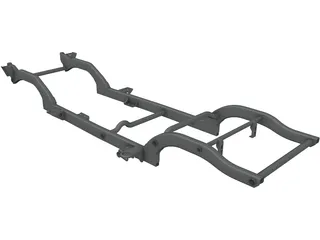 Suzuki Vitara Chassis 3D Model