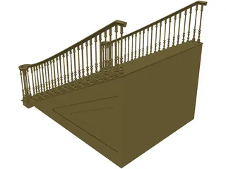 Stair 3D Model