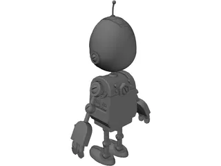 Clank Robot Pet 3D Model