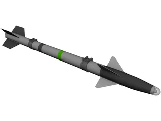 AIM-9 3D Model