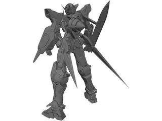 Gundam EXIA 3D Model