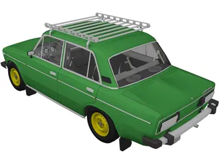 VAZ 2106 3D Model