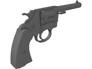 Colt .45 1917 3D Model