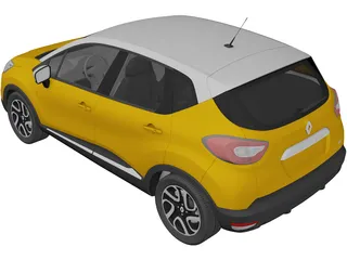 Ranault Captur (2014) 3D Model