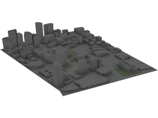 Minneapolis Washington Square 3D Model