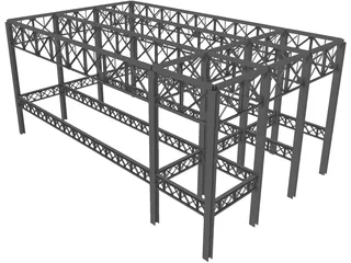 Scaffold 3D Model