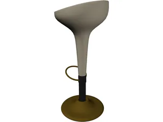 Bar Chair 3D Model