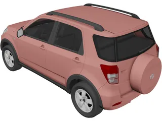 Toyota Rush (2006) 3D Model