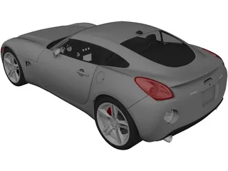 Pontiac Solstice Coupe (2009) 3D Model