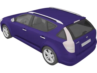 Kia Ceed SW (2013) 3D Model