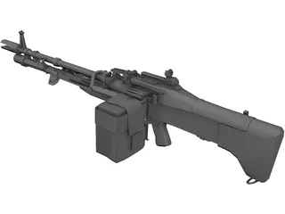 M60 3D Model