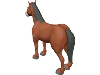 Horse 3D Model