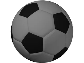 Football 3D Model