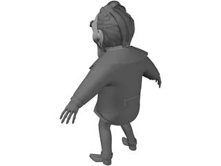 Up Man 3D Model