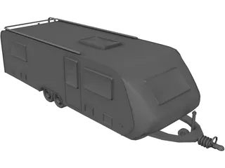 Caravan 3D Model