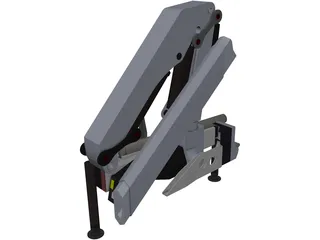 Palfinger Crane PK33002 3D Model