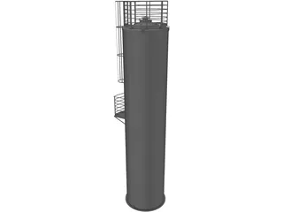 Water Tank 3D Model