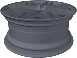 Wheel Rim 3D Model