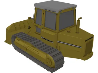 Liebherr Laderaupe 3D Model