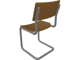 Chair Cantilever 3D Model