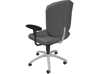 Chair Tria Secretary 3D Model