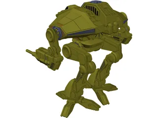 Cougar Battletech 3D Model