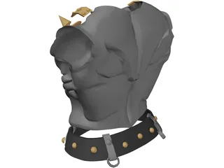 Breat Plate 3D Model