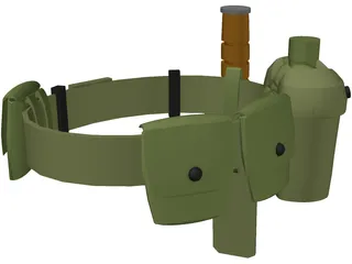 Web Gear 3D Model