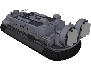 Hovercraft 3D Model