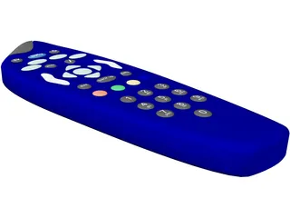 Remote Control 3D Model